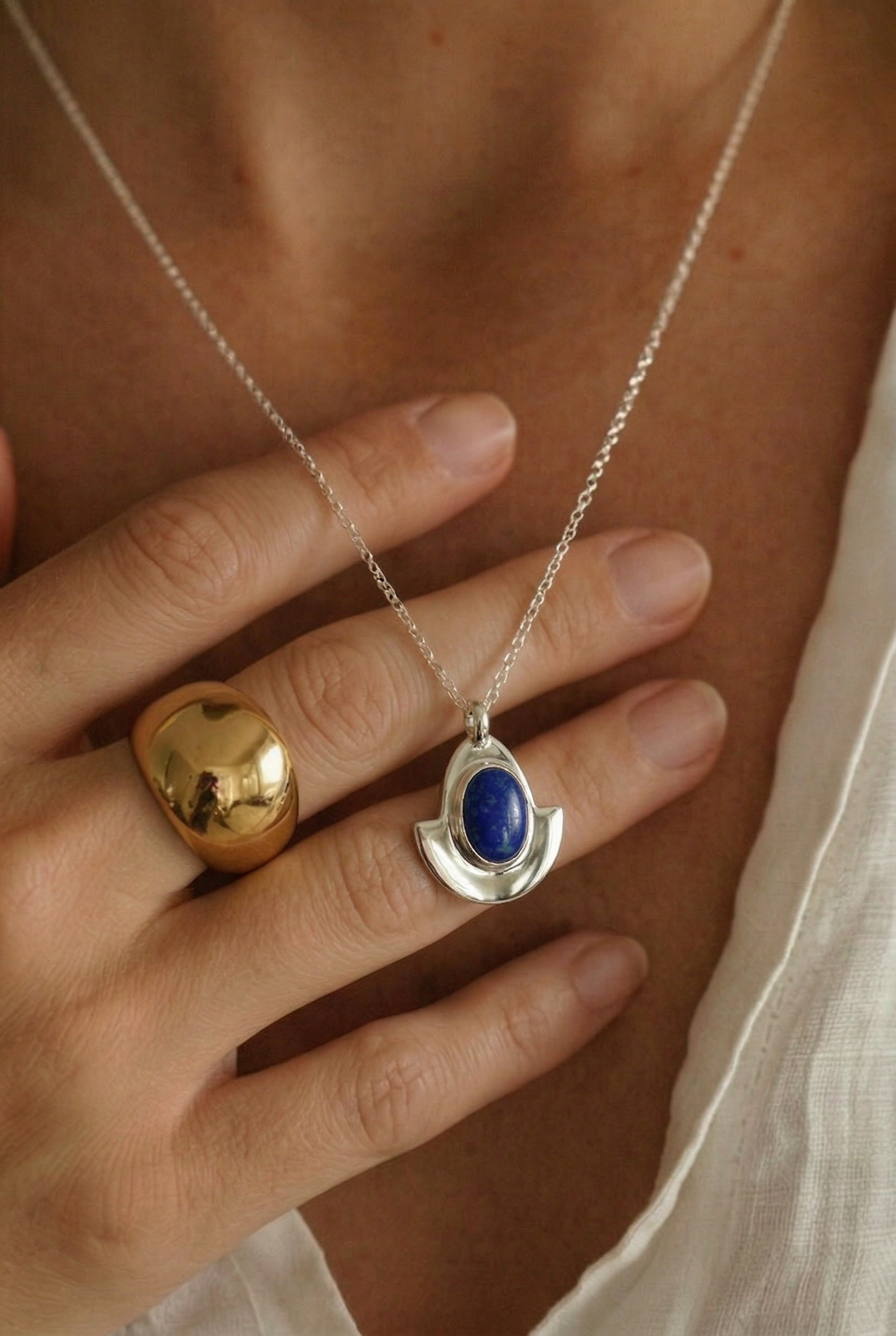 Lapislázuli | Collar Oráculo Isis